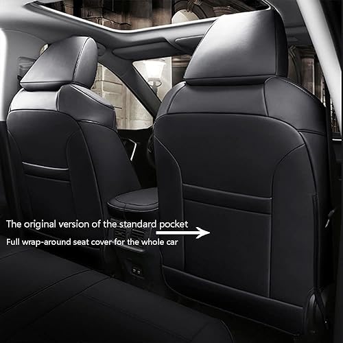 Miniatura 2 de CocheFamilia Fundas de asiento de automóvil RAV4 de ajuste personalizado para Toyota RAV4 2019 2020 2021 2022 2023 LE, XLE, XLE Premium, limitado,