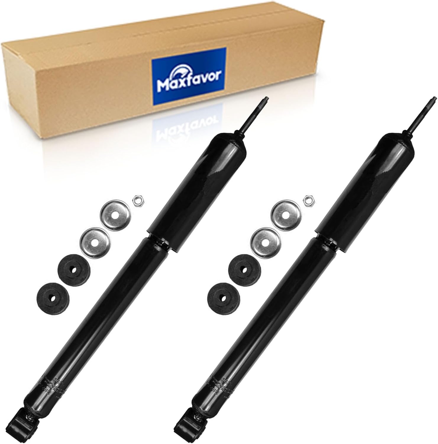 Maxfavor Rear Shock Absorbers Struts fit for Nissan Tiida Versa 2007 2008 2009 2010 2011 2012 1.6L 1.8L Shocks Suspensions Amortiguadores