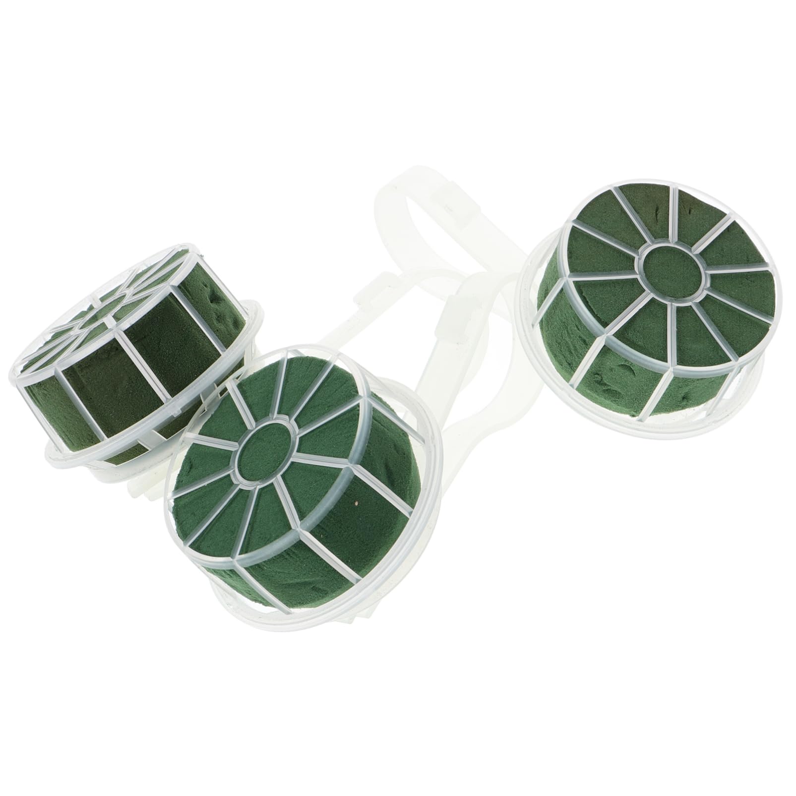 HOMSFOU 3pcs Wedding Bouquet Holders Floral Foam Cages for DIY Flower Arrangement Durable Mud Support for Fresh Flowers for Wedding Decorations and Floral Art