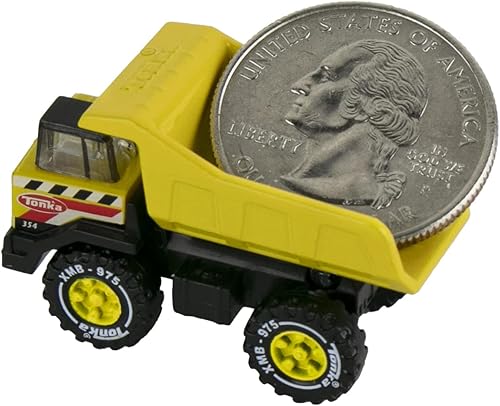 Miniatura 4 de Worlds Smallest World's Tonka Dump Truck y Radio Flyer Red Wagon Set de 2