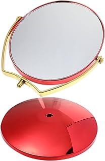 1 espejo de maquillaje giratorio de doble car...