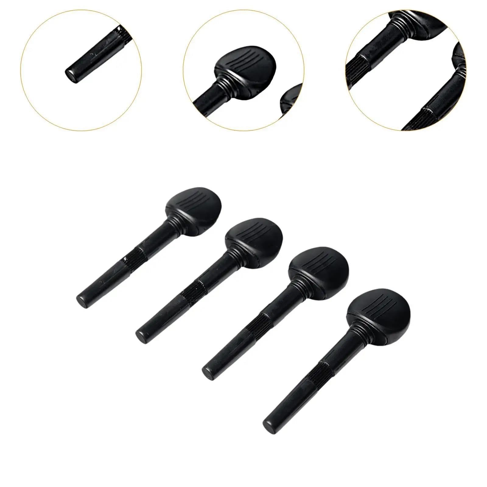 Accesorios Profesionales Violin Juego De 4 Clavijas Resistentes Para Violín Accesorios Para Instrumentos De Cuerda