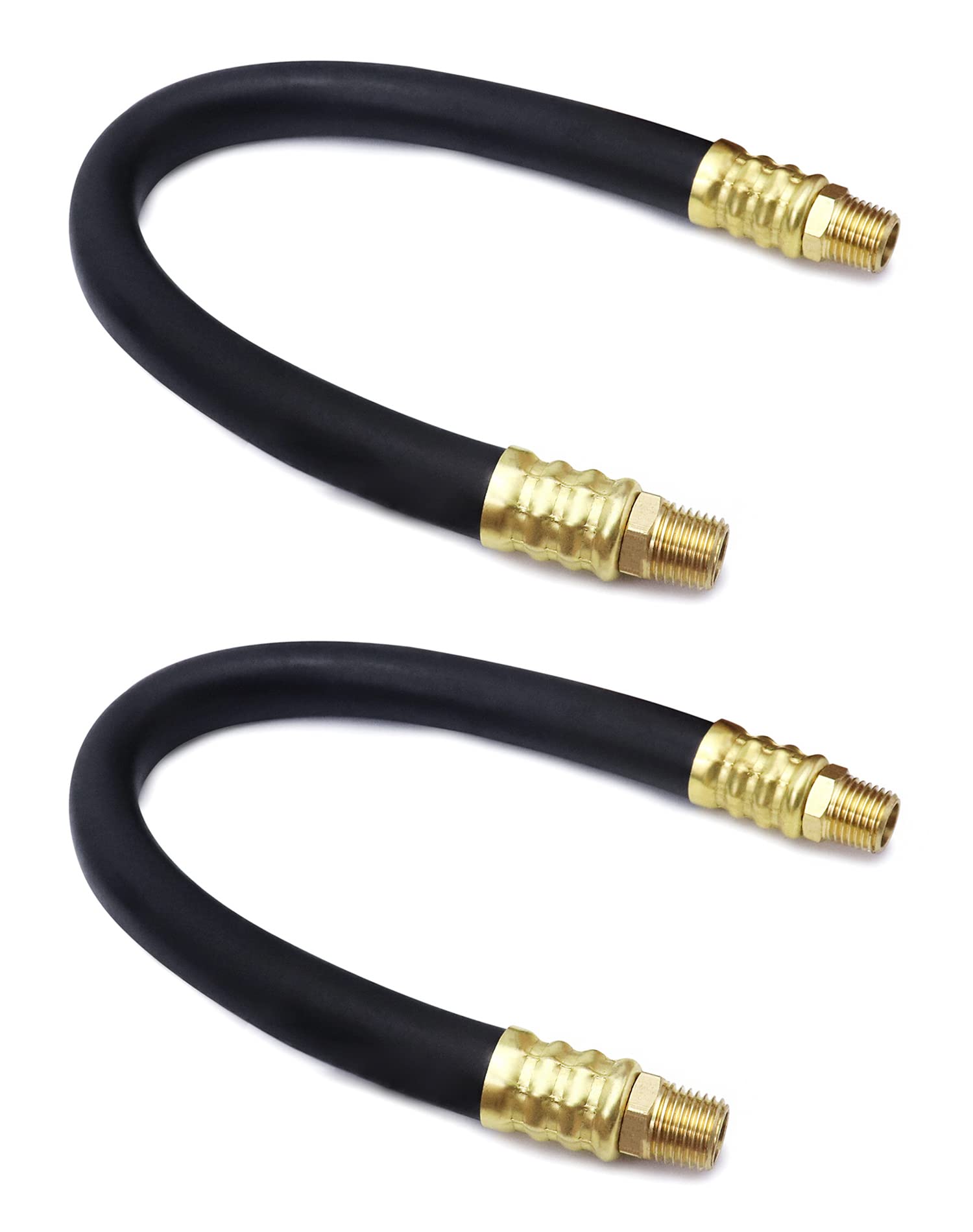 Buy QWORK Air Compressor Hose, 3/8" X 15" Air Hose, 300 PSI Max Working