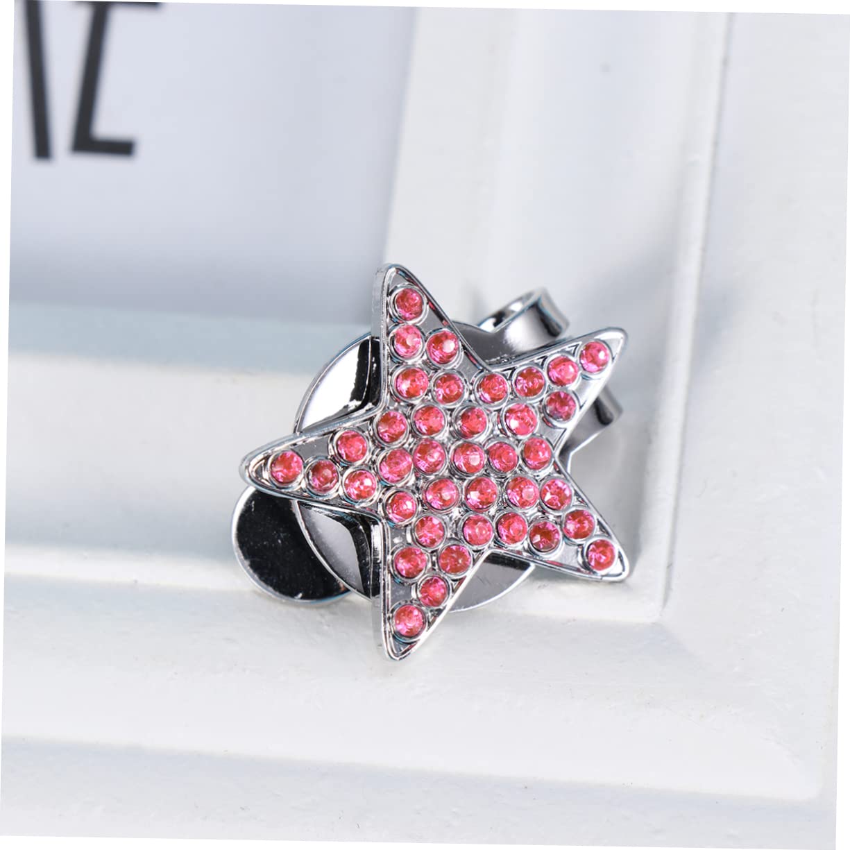 3 Stück Elegante Clip-Marker Aus Metall Hut-Clip-zähler Für Golfer Stilvolle Strasssteine Passt Auf Hüte Gürtel Und Taschen