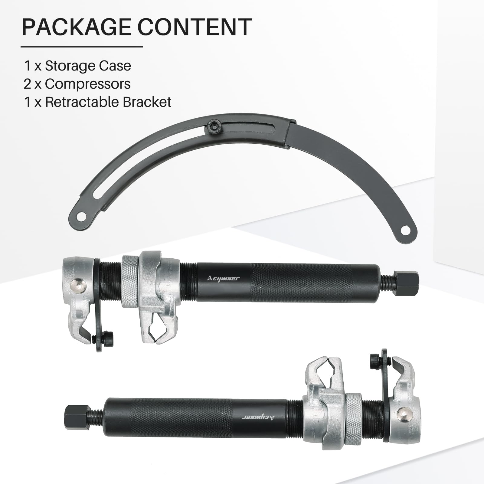 Aerb Coil Spring Copressor Tool 3PCS - Heavy Duty Build, Ultra Rugged, Strong And Durable - View #9