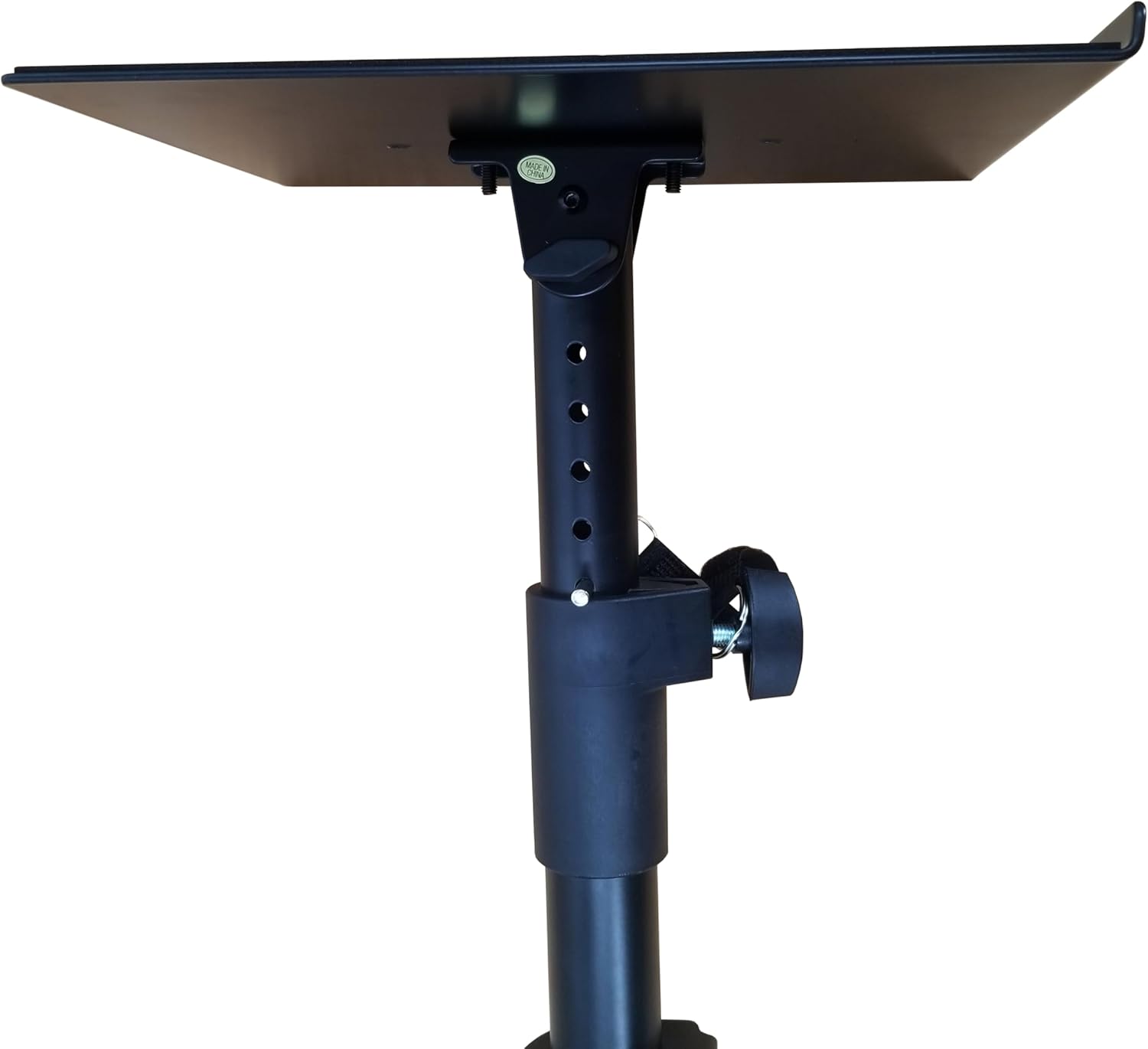 Desk Clamp Speaker Stand Pair, Adjustable Desktop Speaker Stand, Studio Monitor Speaker Stands