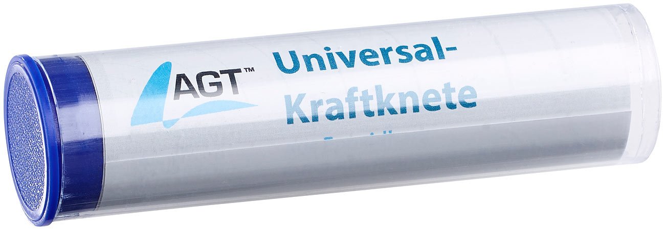 AGT Haftknete: 18er-Pack Universal-Kraftknete: 2-Komponenten-Kleber aus Epoxidharz (Powerknete, Reparaturknete, Kit)