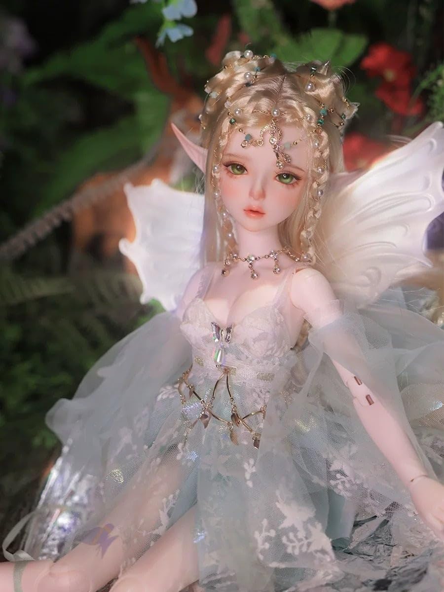 Amazon.co.jp: BJDドール妖精 天使 40cm！1/4 球体関節人形 SD