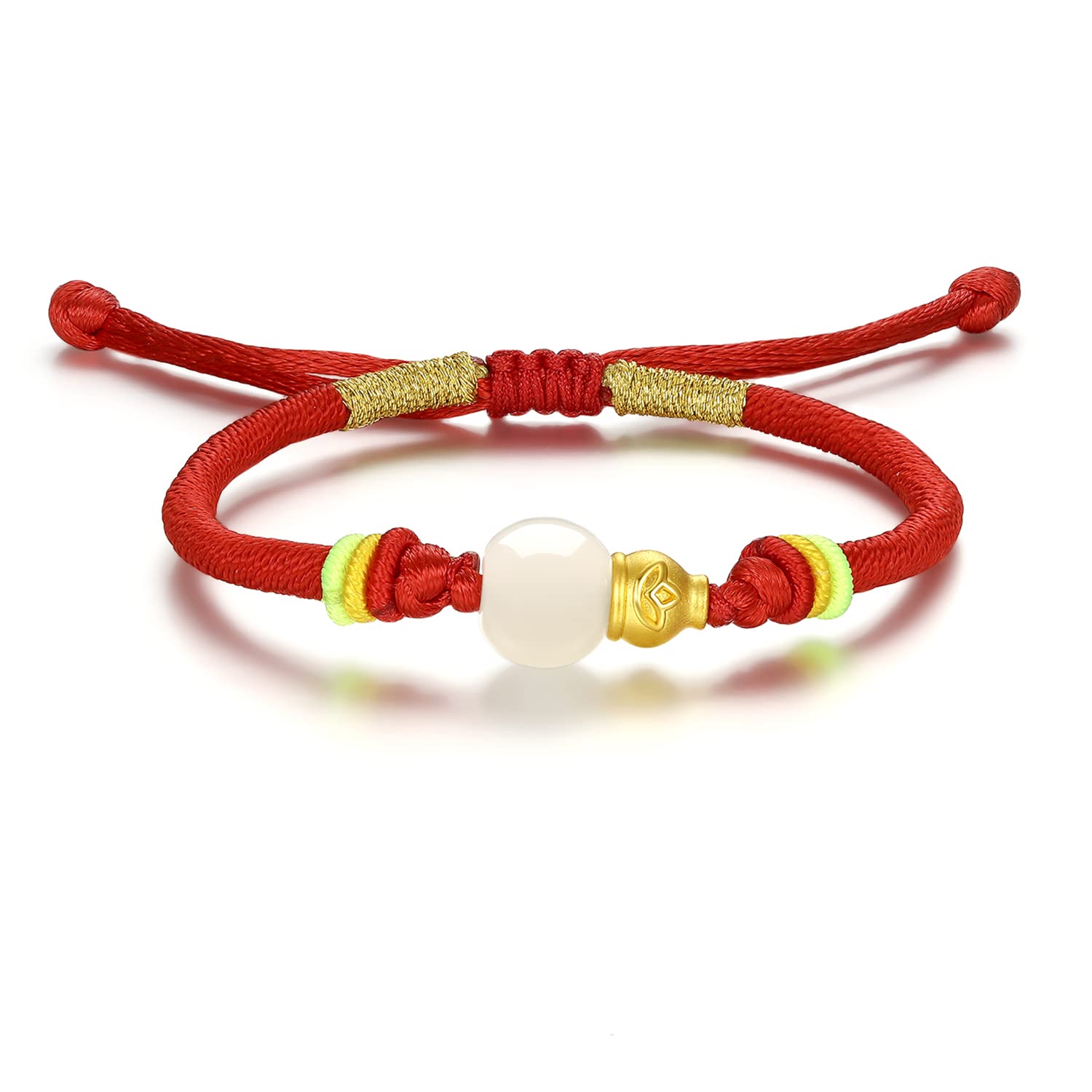24K Gold Gourd Bracelet Charm