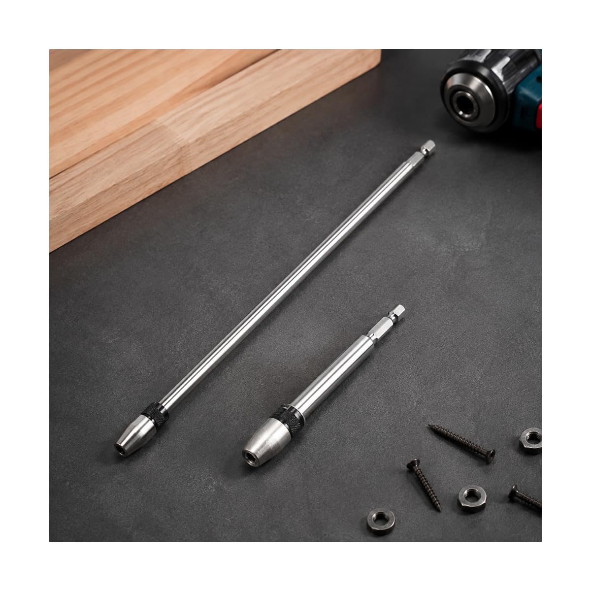 Extensión Broca para Makita DTD152 2014-2026,Soporte Hexagonal 1/4" Acero
