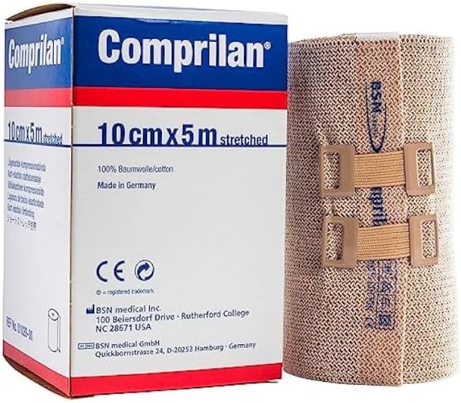 COMPRILAN - SHORT STRETCH BANDAGE 10CM x 5M STRETCHED