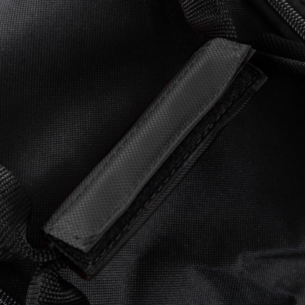 Sac Bowlingball,Pro Bowl Single Tote,Sac de bowling 1 balle avec compartiment à chaussures,Portable avec compartiments pour accessoires,Sac de bowling léger avec bandoulière,Noir/noir