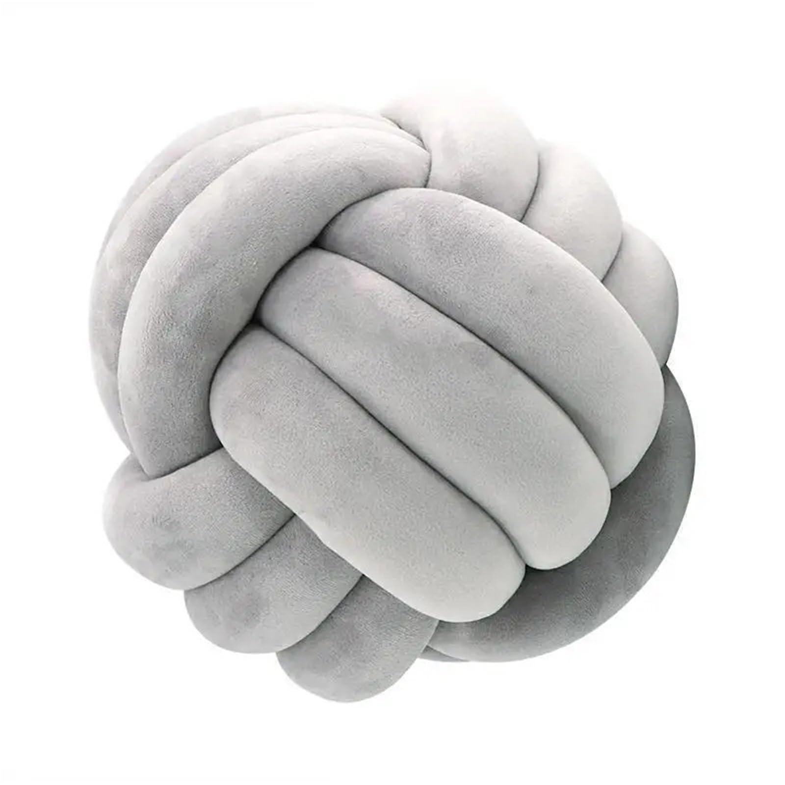 GIYXHU Knot Pillow Ball Round Throw Pillows Home Decor Cushion Decorative Aesthetic Handmade for Couch(Color1)