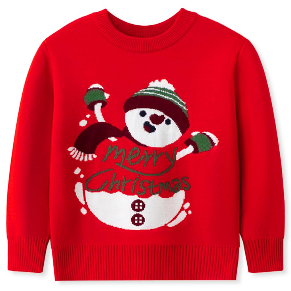 Remimi Kids Christmas Sweater for Toddler Girls Boys Holiday Pullover Top