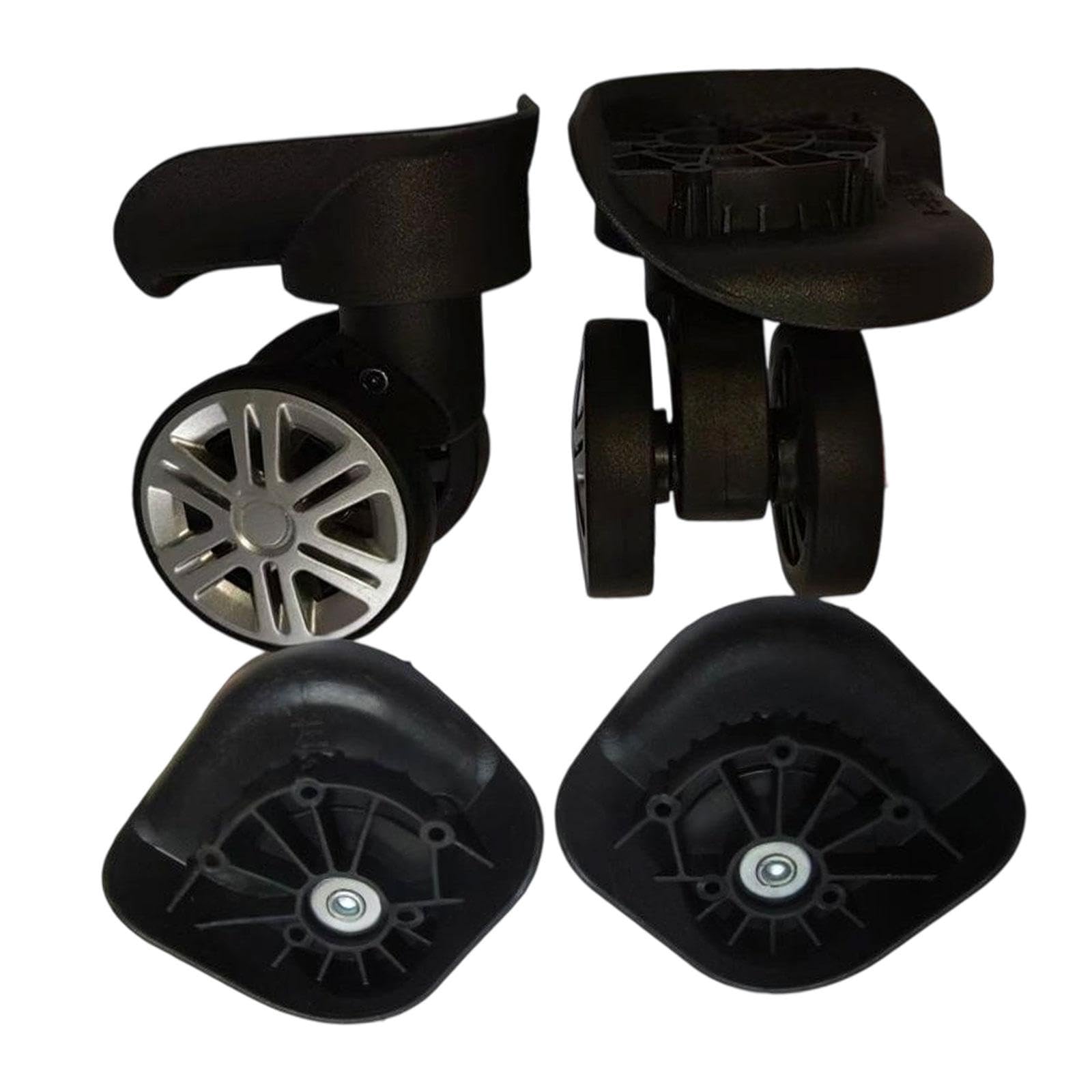 ZOOMELLA 2Pcs Luggage Suitcase Wheels Wear Resistant Easy Installation Swivel Casters S|Luggage|Travel-picture-40
