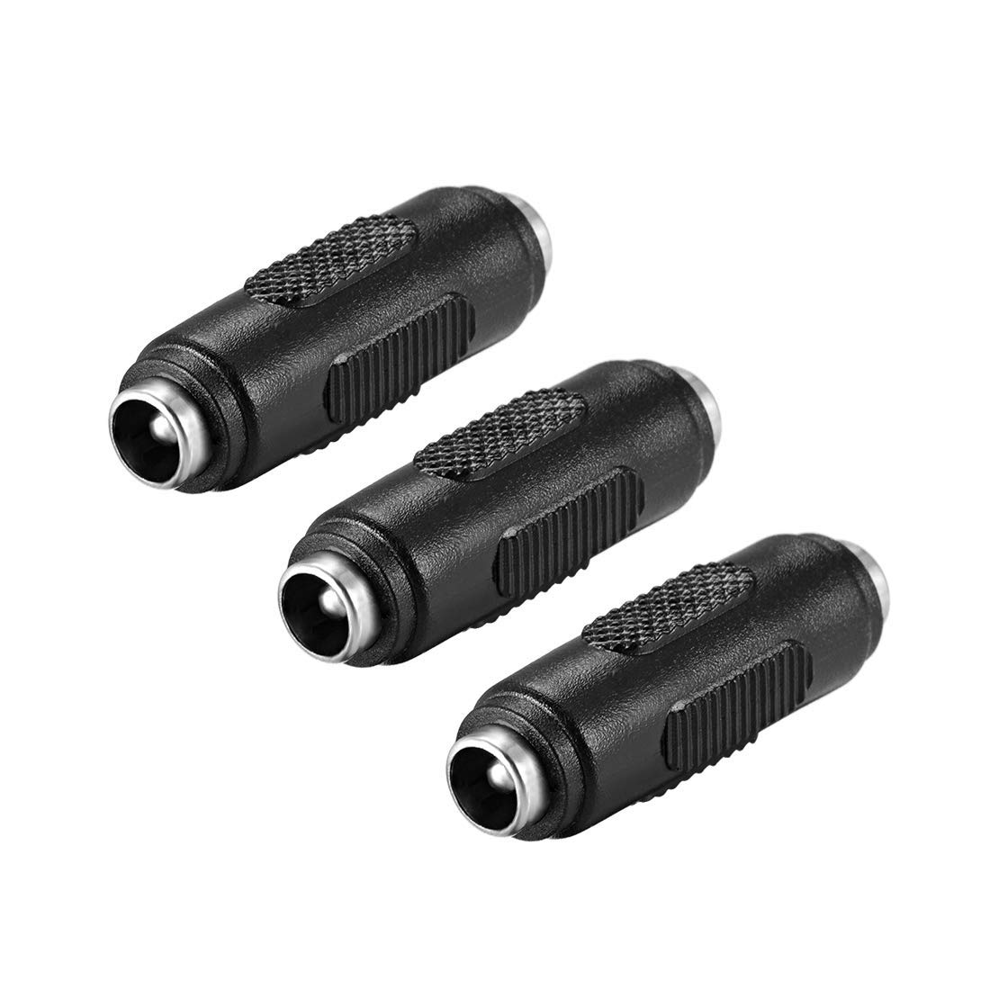 Uxcell Adattatore Connettore DC Femmina-Femmina 5.5x2.5mm - Kit 10 Pezzi Per Cavi Alimentazione