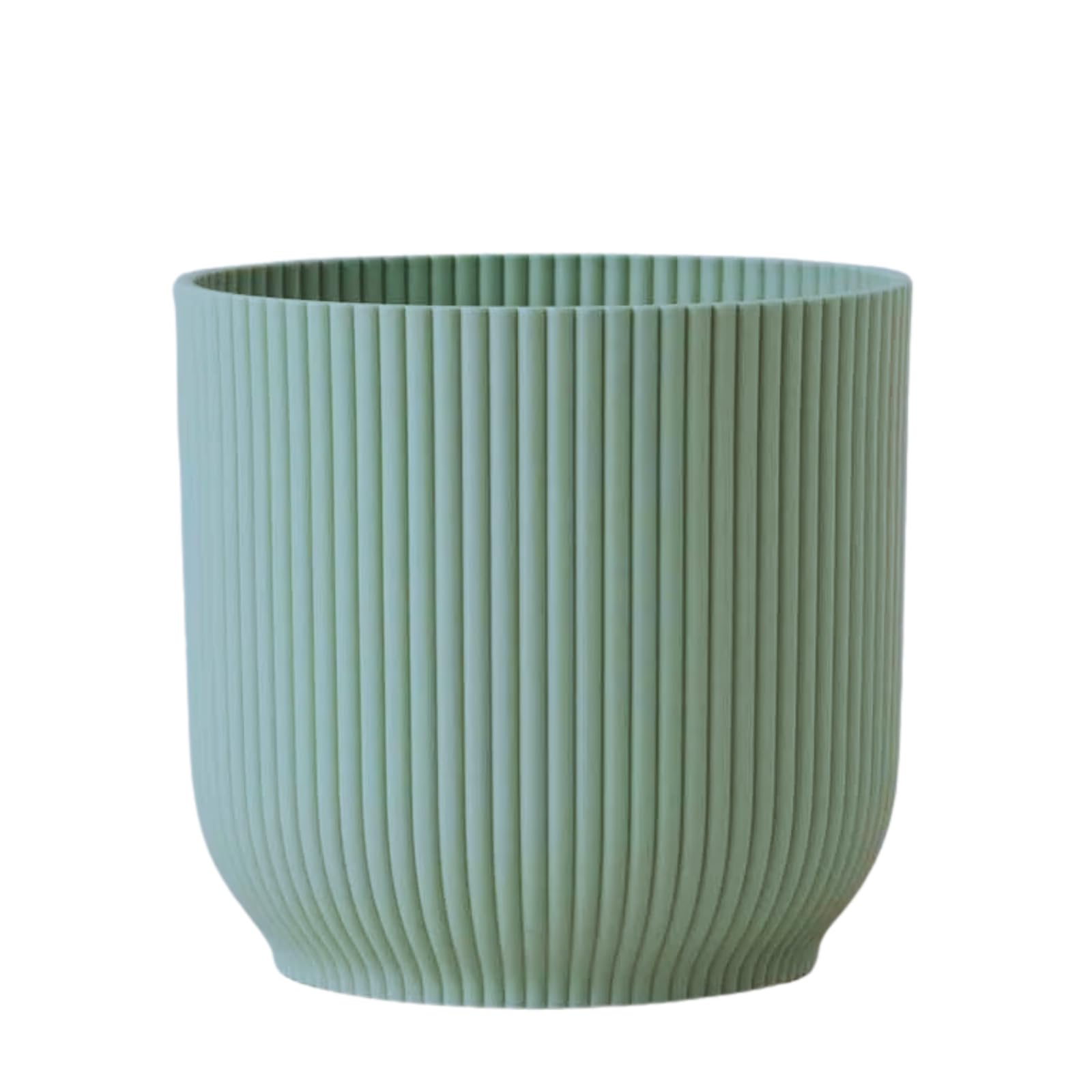 Caprican Sorbet Green Vibes Green Plant Pot – Stylish Indoor & Outdoor Flower Pots For Small Plants, Cute Plastic Plant Pots For Houseplants ( 16 Cm)