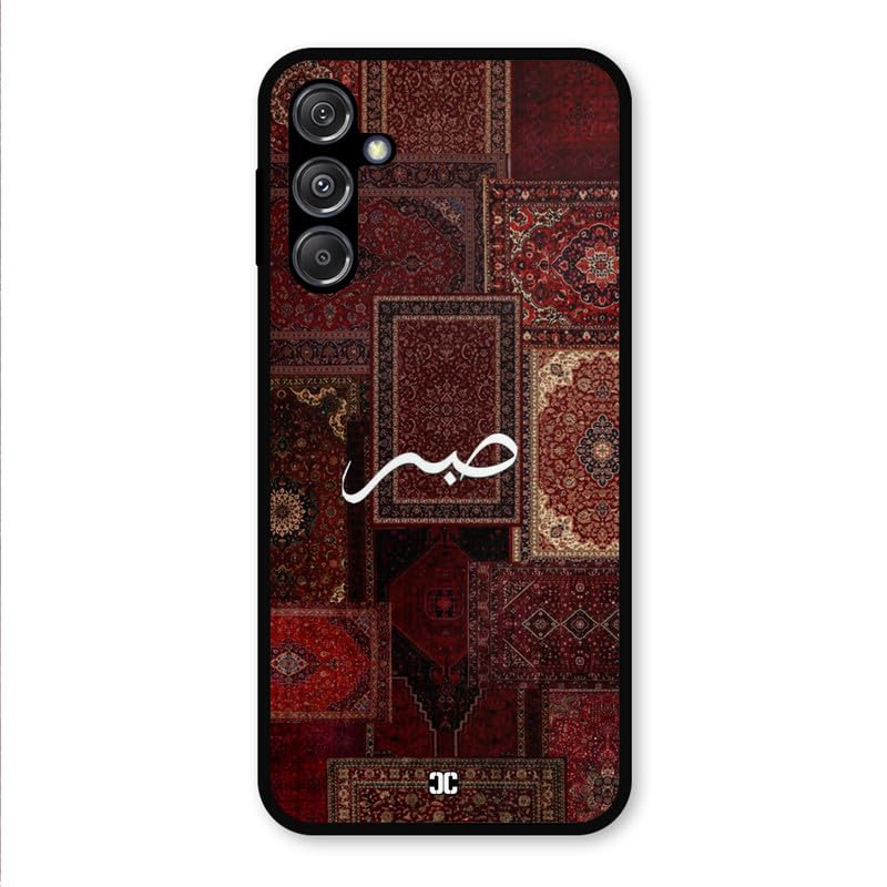 Image of PrintShield Sabr Back Cover for Samsung Galaxy M34 5G, Shockproof Printed Phone Case with Soft TPU Sides & Anti-Slip Grip