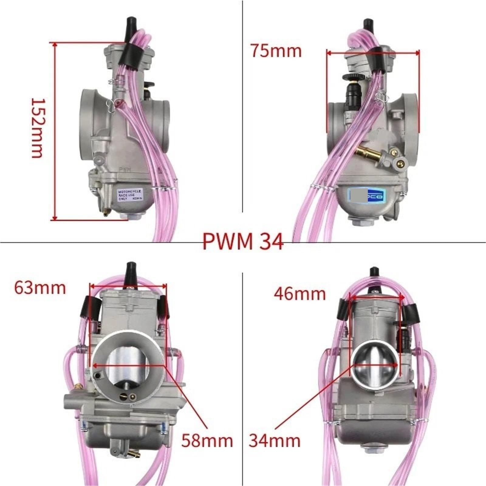 Zestaw Naprawczy Gaźnika Do KTM PWM 34 36 38 40