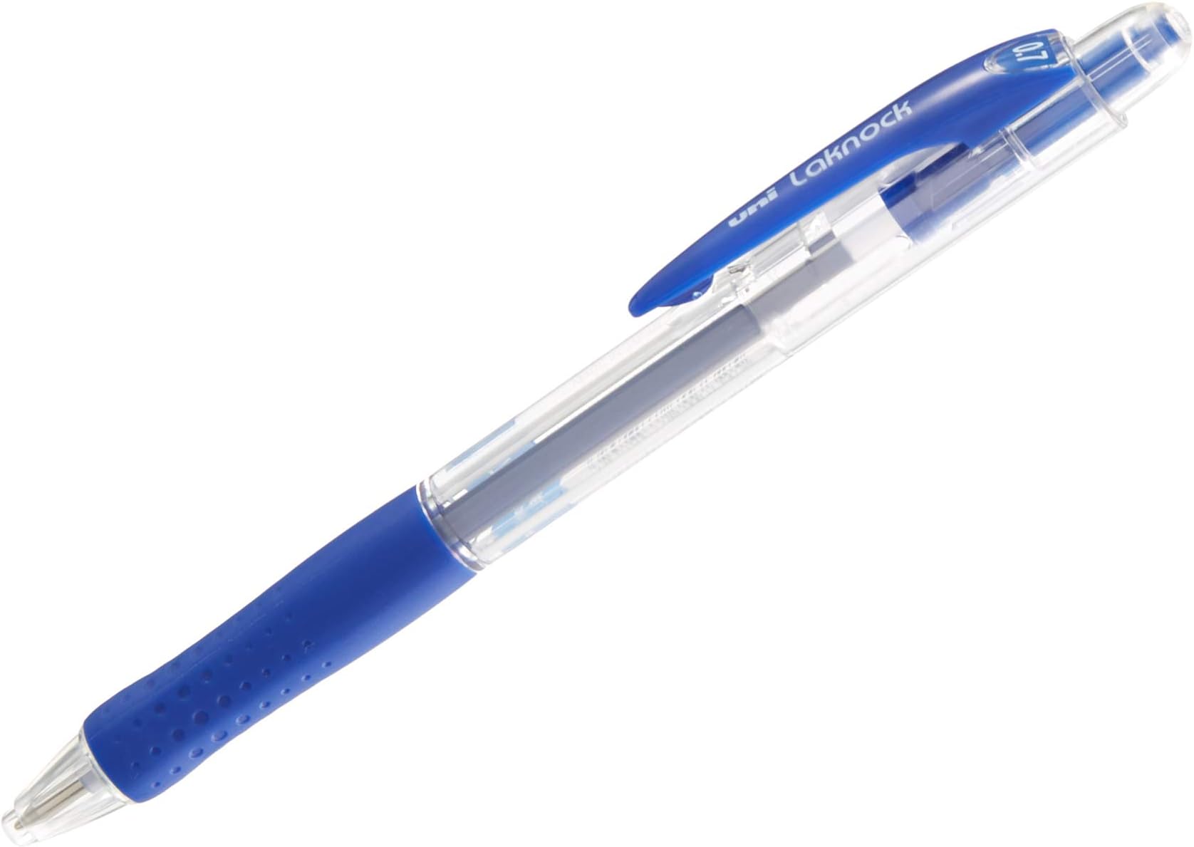 Uni-Ball SN100/07 B Retractable Ballpoint Pen Laknock Blue Medium