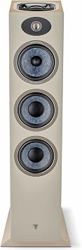 Focal Theva N3-D - Dolby Atmos Compatible 3-Way Floorstanding Loudspeakers with 6.5-Inch Drivers, Sold Individually, Light Wood - FTHEVAN3LW-D