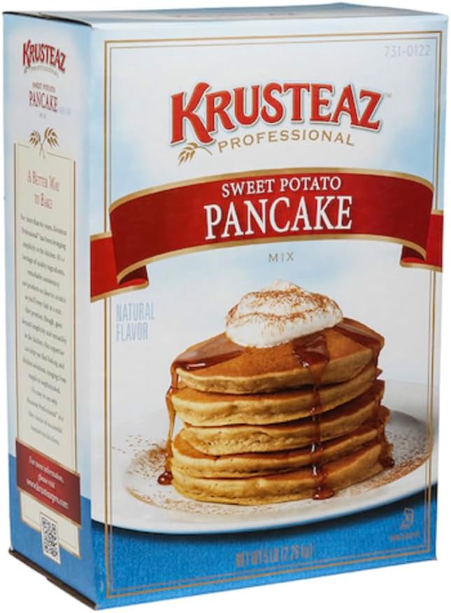 Sweet Potato Pancake Mix Krusteaz 5lb Box