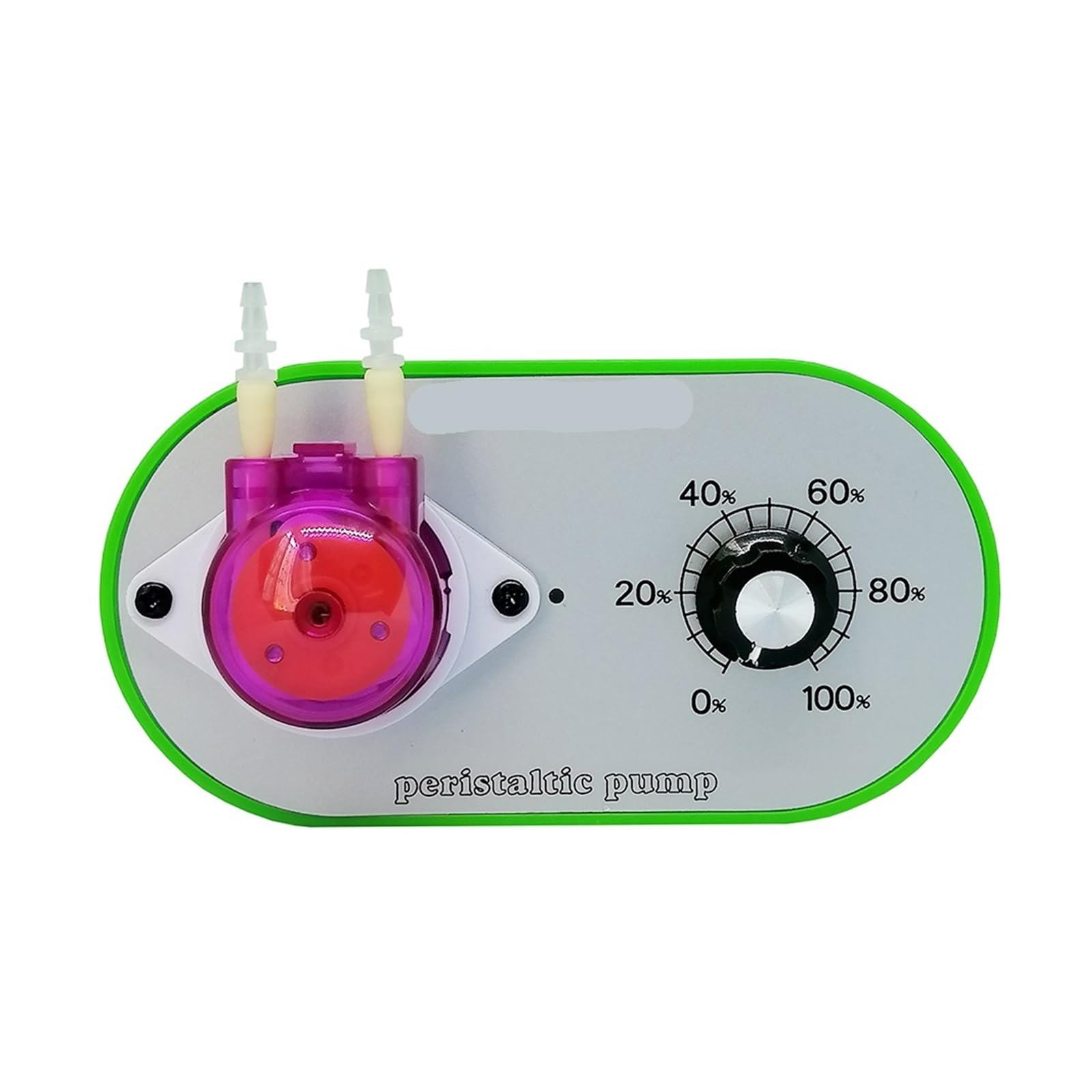 Bomba peristáltica de bombeo de agua rotativa con caudal ajustable de 0 a 60 ml/min.