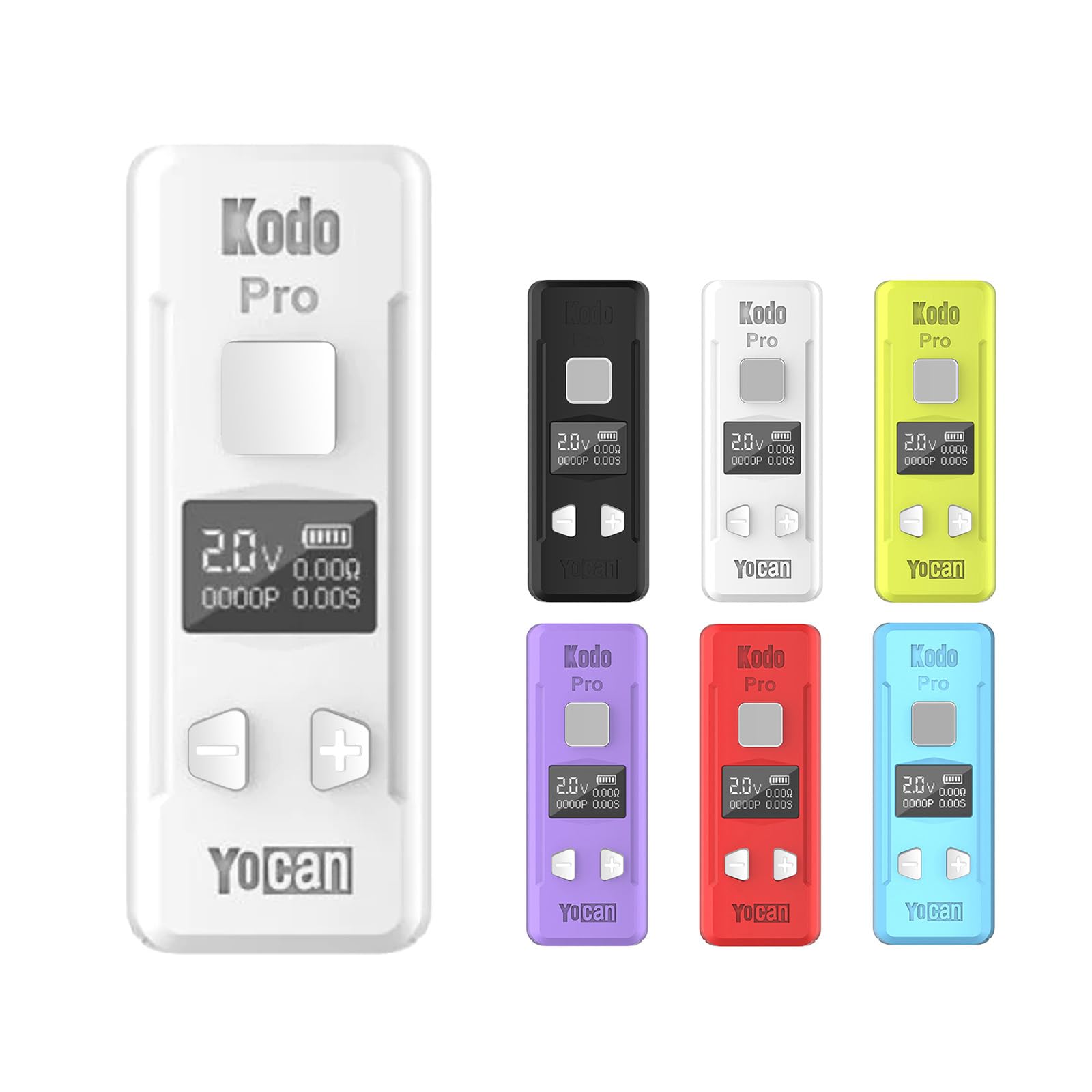 業販特価 YoCan Kodo Pro Yocan Kodo Pro Box Mod 400mAh 510 Battery - Flamingo Plus
