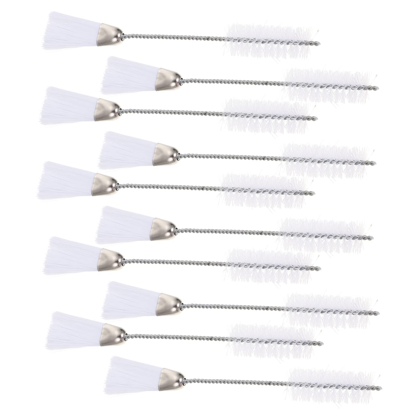 10Pcs Ergonomic Double Headed Cleaning Brushes for Sewing Machines and Keyboards Durable Gaps Cleaning Tool for Computer Maintenance and Dust Removal