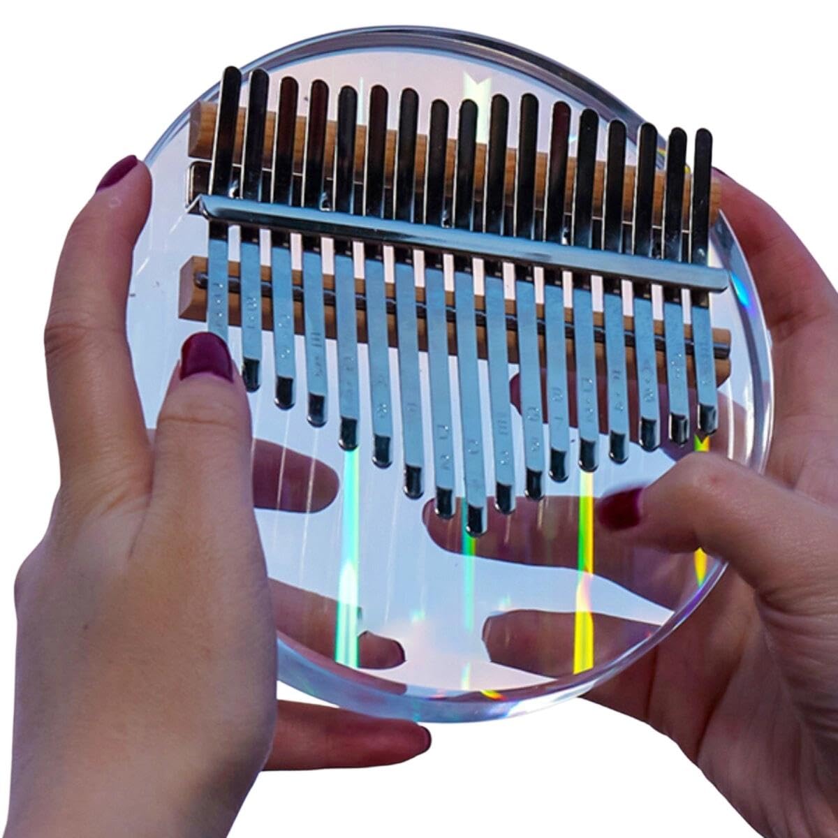 Kalimba portatile Kalimba rotondo da 17 note