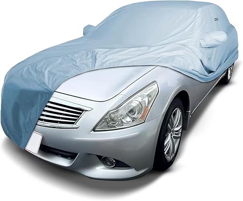 iCarCover Funda de coche prémium para Infiniti G37 Coupe 2008-2013 y convertible impermeable, para todo tipo de clima, lluvia, nieve, UV, protector