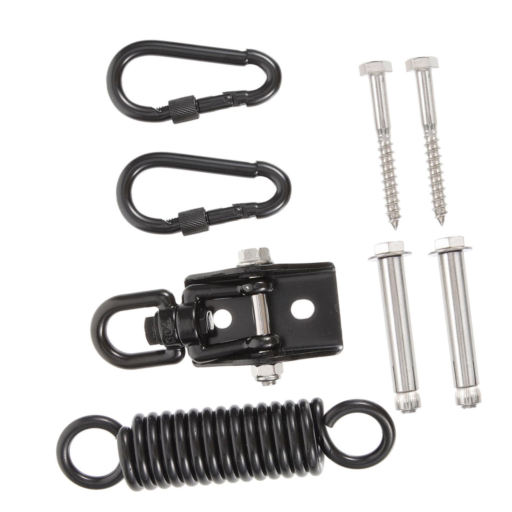 FONDOTIN Heavy Bag Mount Rotation Heavy Bag Hanging Kit for Swing Swings Porch