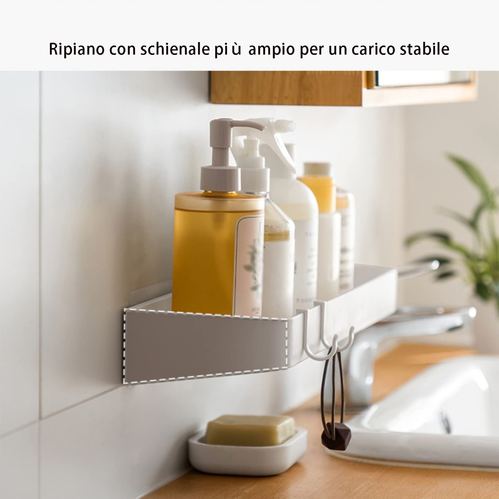 Amazon｜風呂場 洗面所 収納ラック、キッチン 浴室物置棚、小物