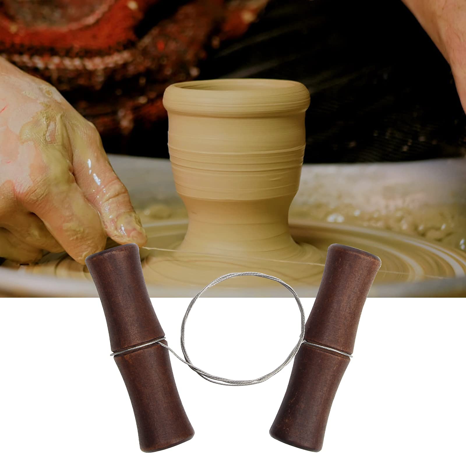 Hoedia Clay Wire Cutter,Mudtools Wire Tool,Sculpting Tools for Kids