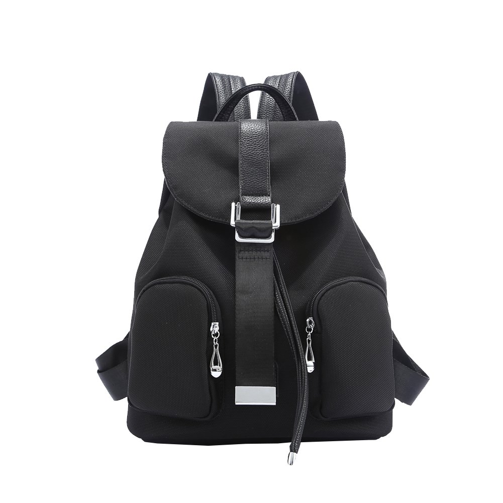 QSB Women's Waterproof Canvas Shoulder Bag Korean Casual Backpack 8881