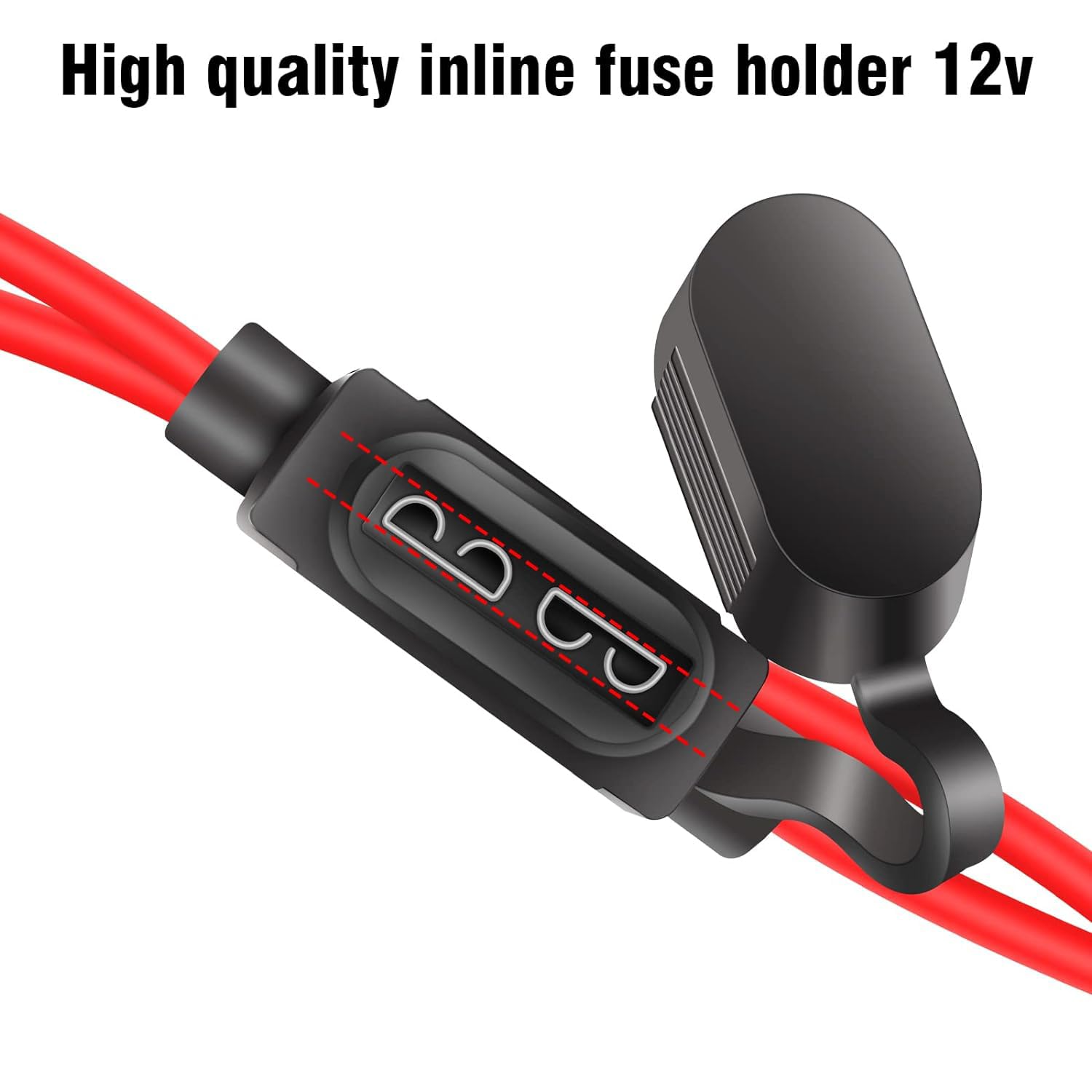 Waterproof Inline Automotive Fuse Holder 2 Pack For Maxi Fuse - View #2