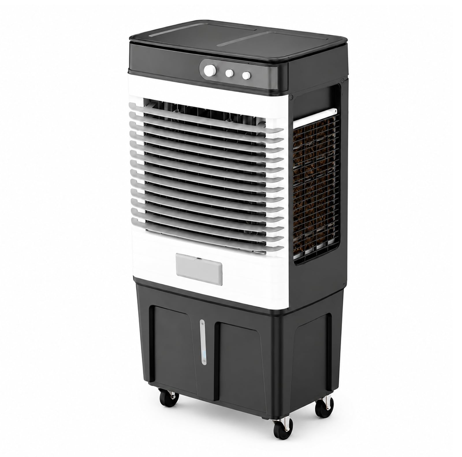 3-in-1 Swamp Cooler, Evaporative Air Coolers 50l Large Visible Water Tank 3 Speed Cooling Fan, 120° Wide Oscillation Air Cooler With 12h Timer For Bedroom Office Store 120cm/47.2in