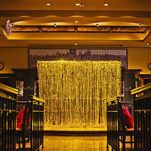 3 Pack Foil Curtains Metallic Foil Fringe Curtain For Birthday Party Photo Backdrop Wedding Event Decor (Gold) #TOP4