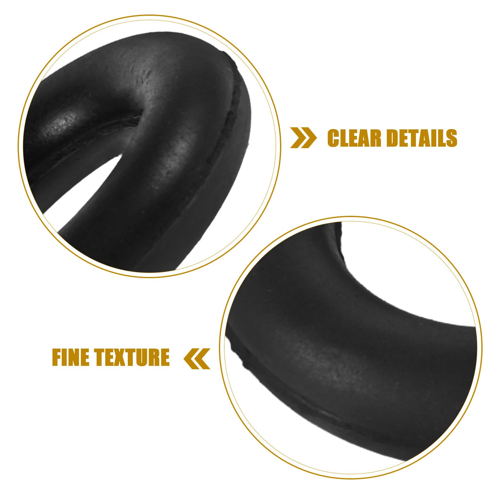 Artibetter 5Piezas Dedal De Goma Para Coser, Goma Para Máquina De Coser, Repuesto Práctico Compatible Con Butterfly, Flyingman Y Bee, Para Máquina De Coser Doméstica