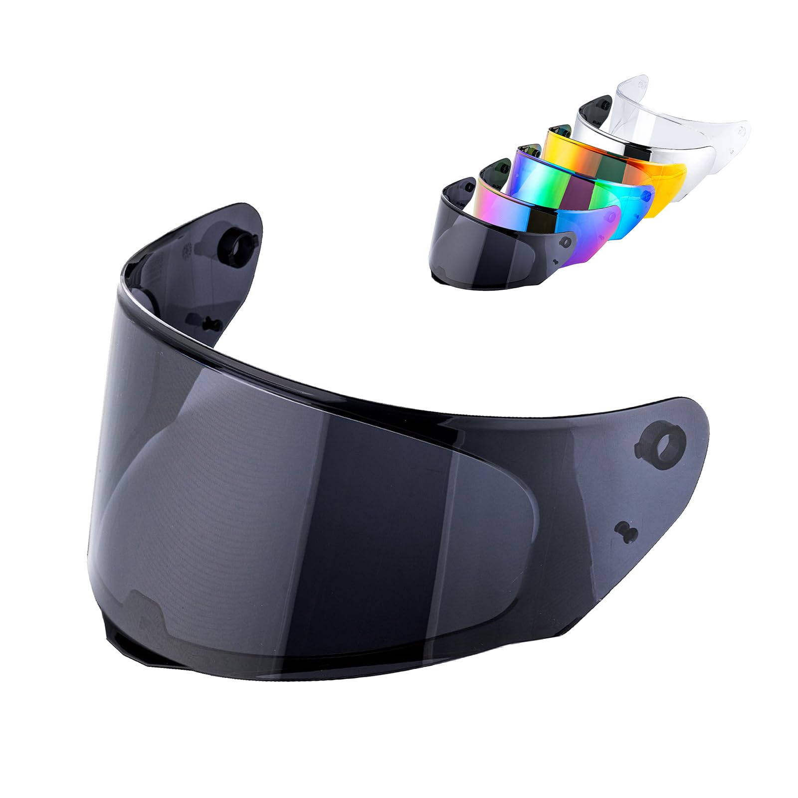 MXJ Gear Helmet Visors Face Shield Replacement,For Assault/Rapid/Stream Helmet Visor Accessories (Black)