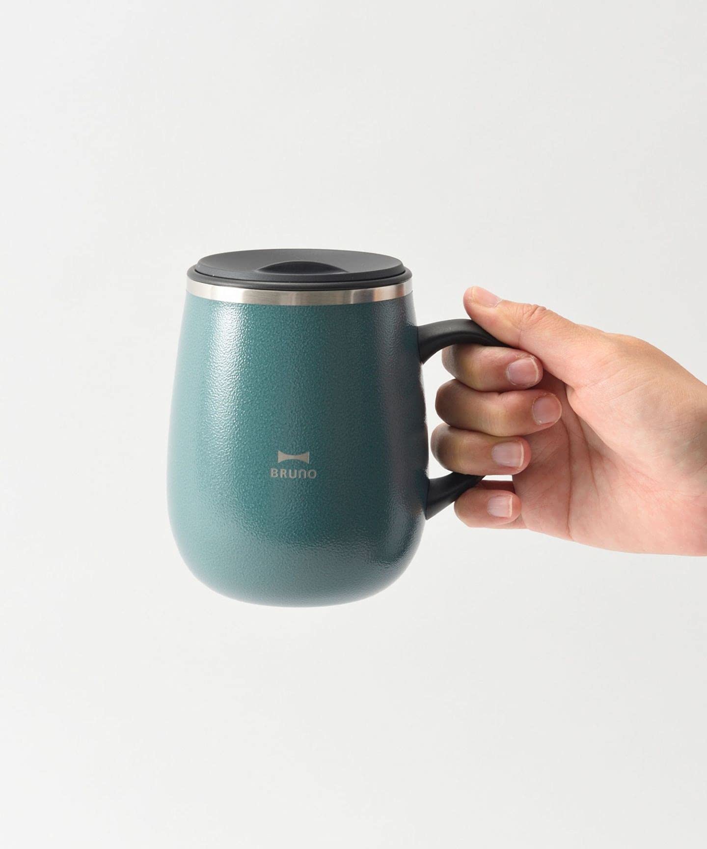 Amazon.co.jp : BRUNO 温度調節マルチケトル蓋つきステンレスマグ tall
