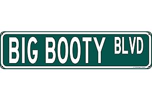 Big Booty Blvd Funny Street Sign: The Unconventional Dorm Decor