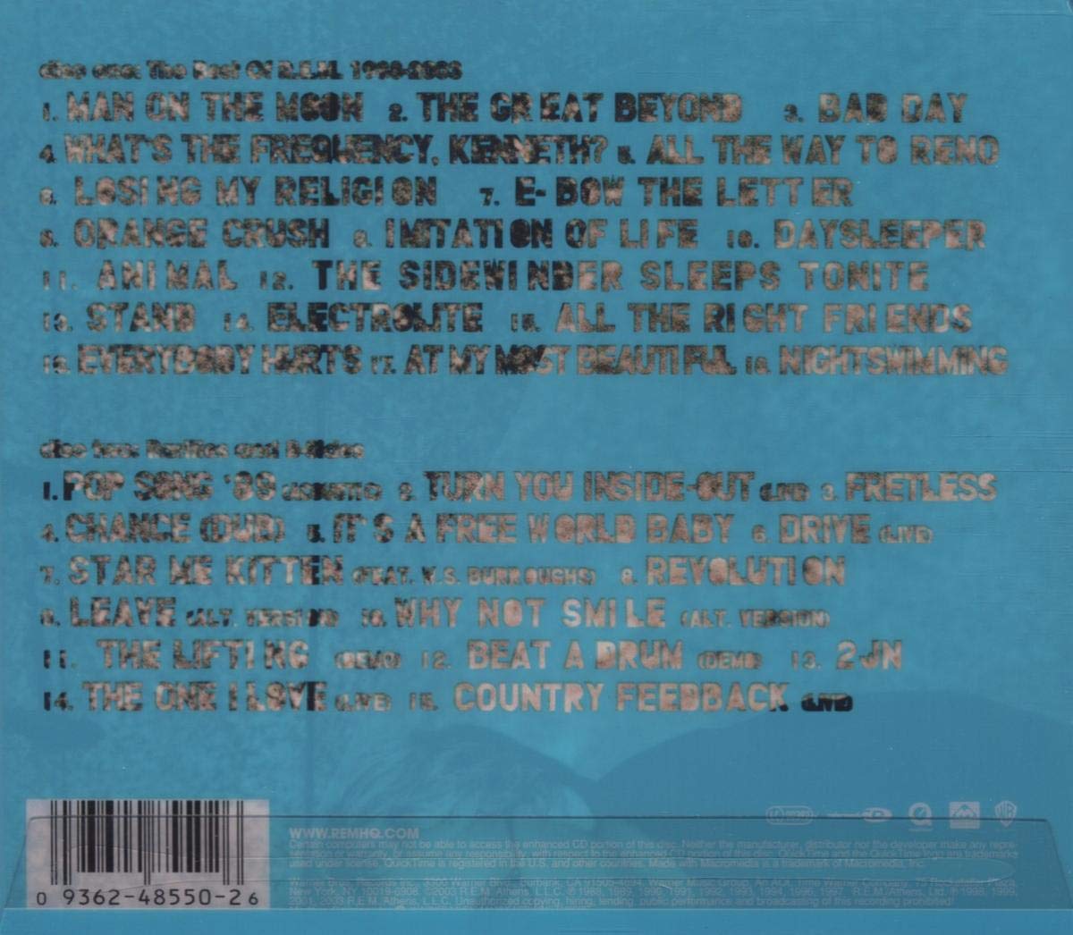 In Time: The Best Of R.E.M., 1988-2003 Set-Ltd. Ed.)