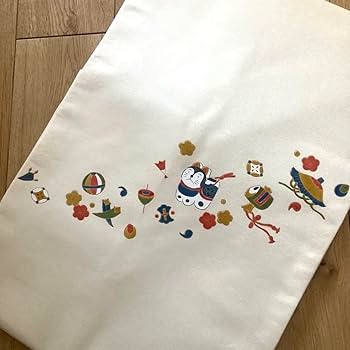 Amazon.co.jp: 正絹 名古屋帯 玩具 宝尽くし 犬張子 : ファッション