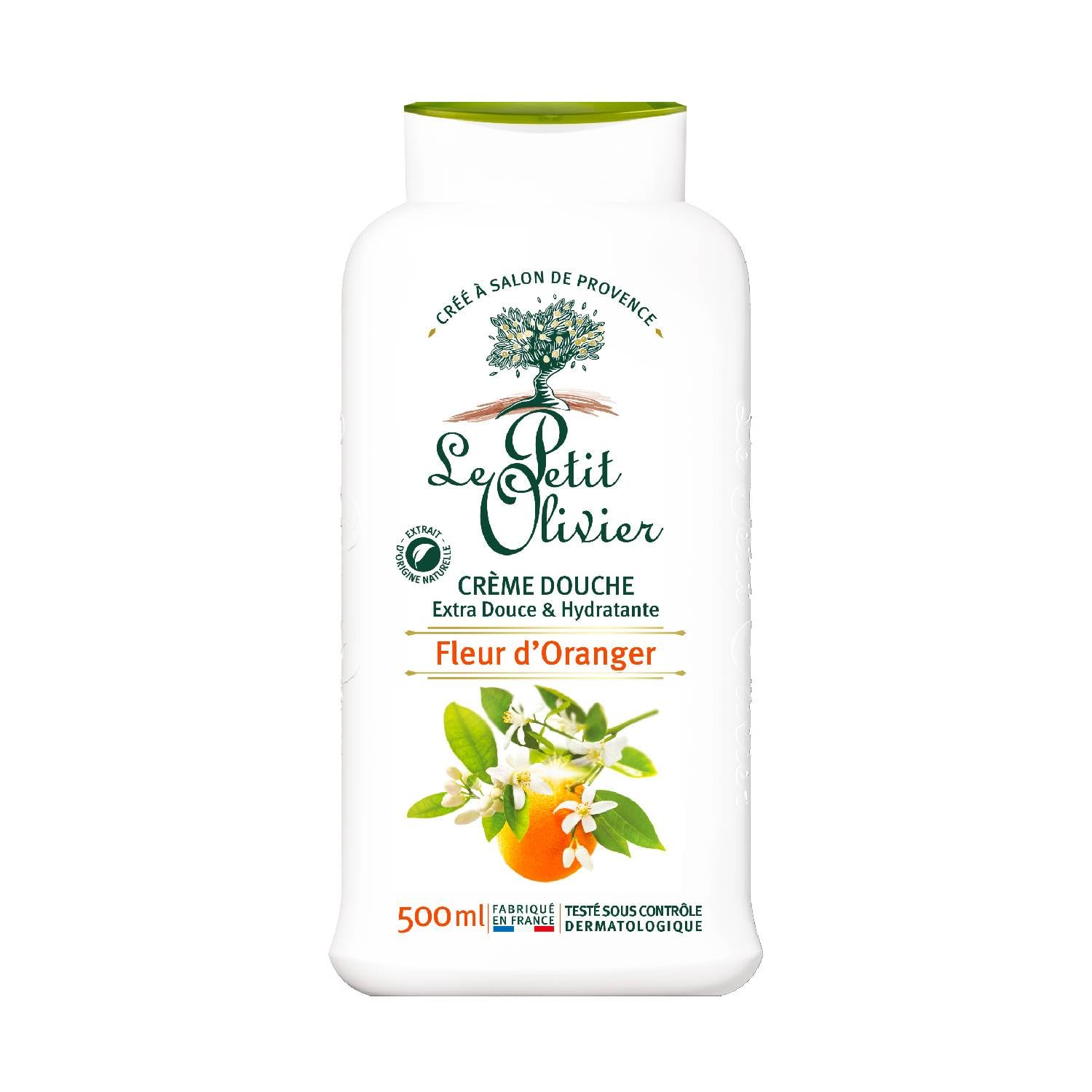 Le Petit Olivier Créme Douche Extra Douce Fleur d'Oranger 500 ml