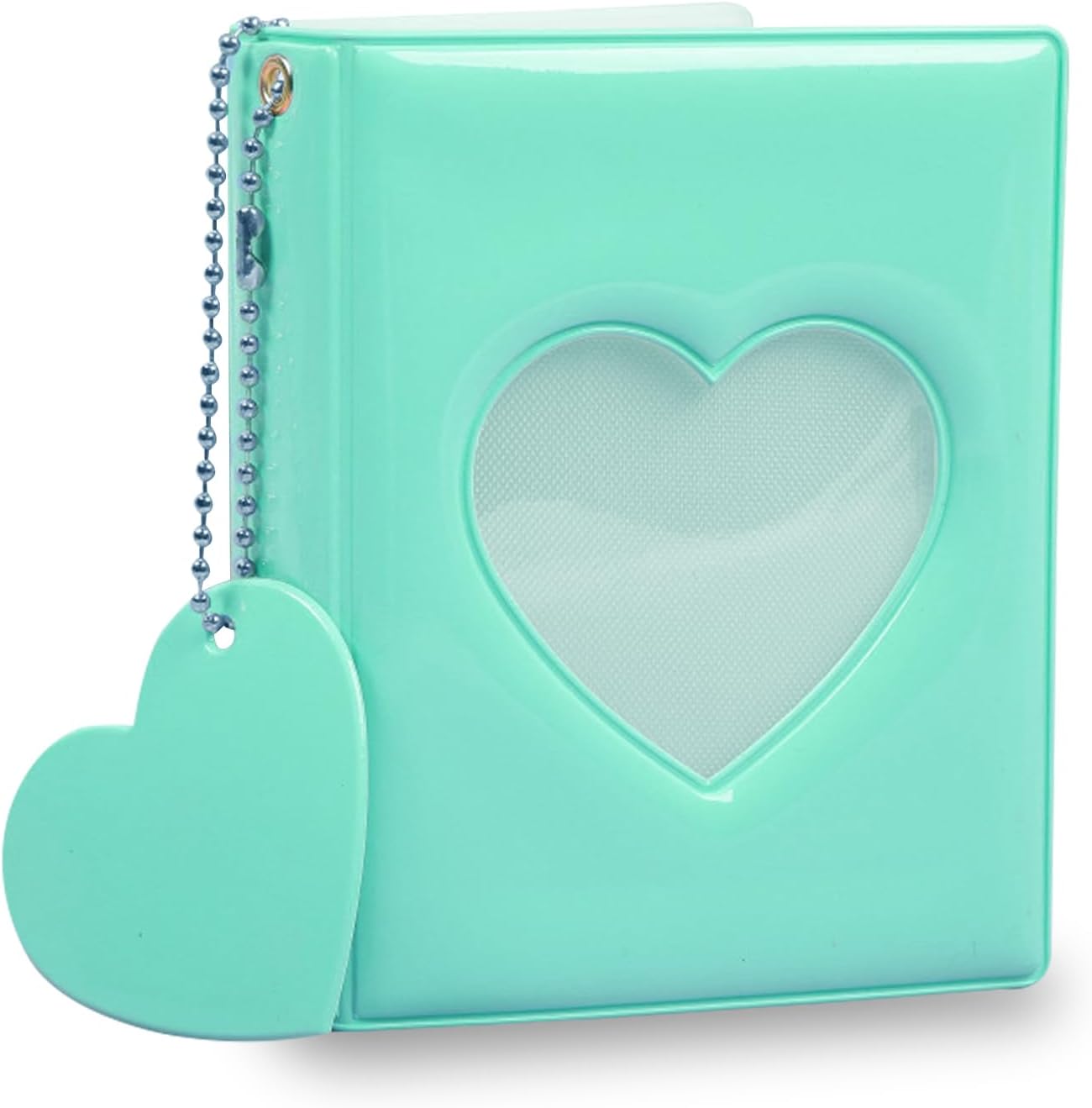 3 Inch Mini Photo Album Holder Organizer Book, 32 Pockets Storage