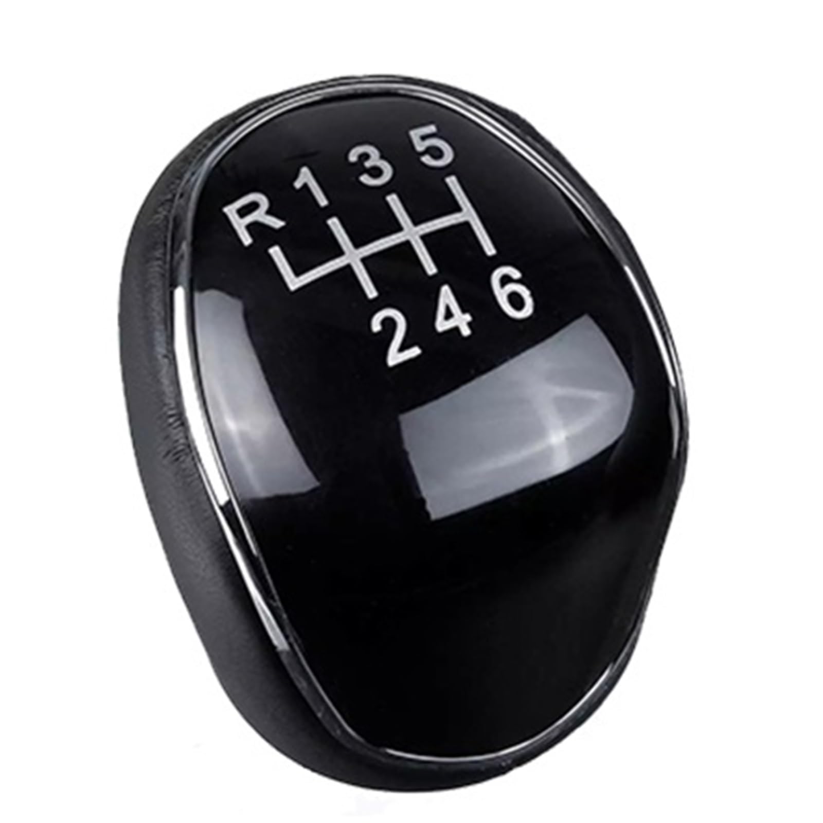 XZCVTYW Car Shifter Adapter 6 Speed Gear Shift Knob Shift Lever Gaitor Boot Cover Car Speed Gear Shift Handle for Ford for Mondeo Mk4 (2007-2014)