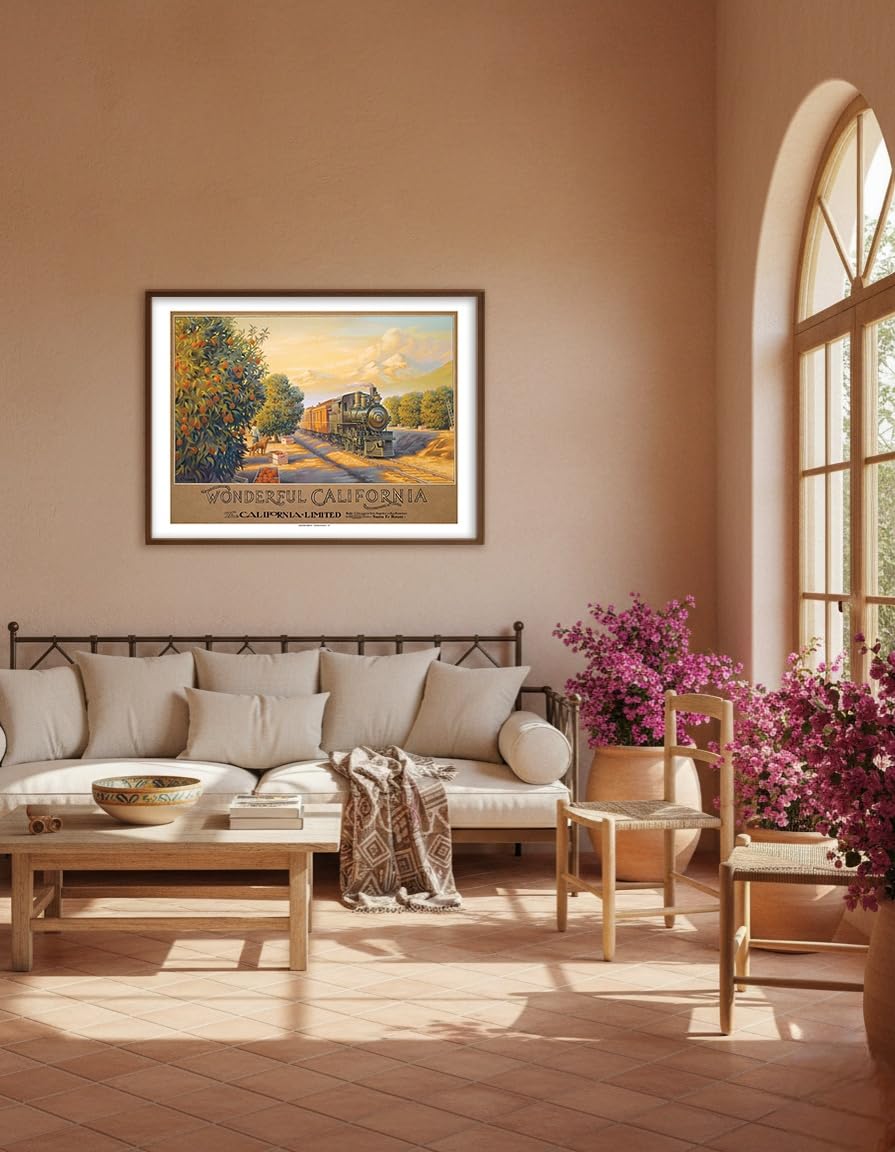 Amazon.com: Wonderful California - Atchison Topeka & Santa Fe