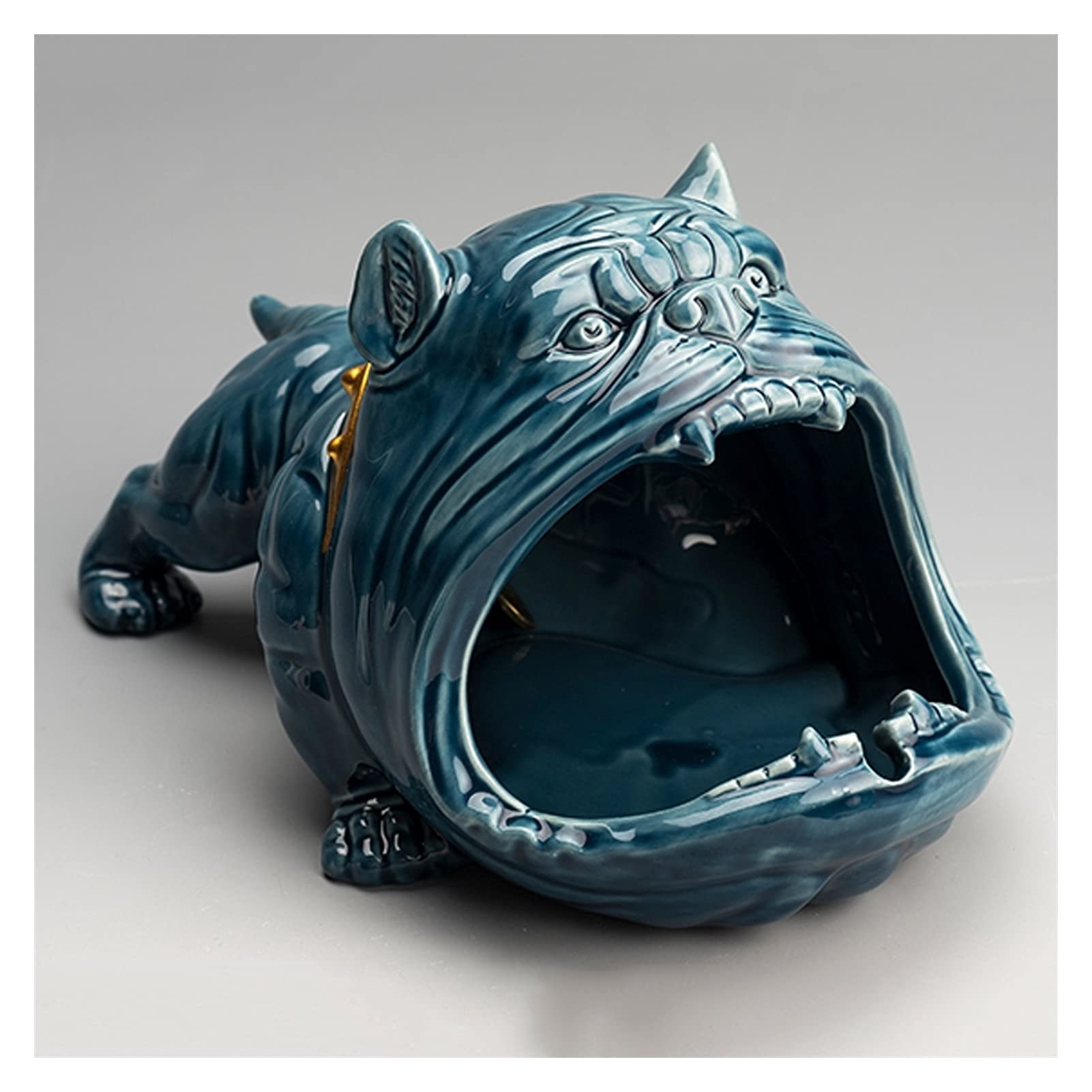 ashtray, Cute-looking Household Ashtray Large Capacity Windproof(B)