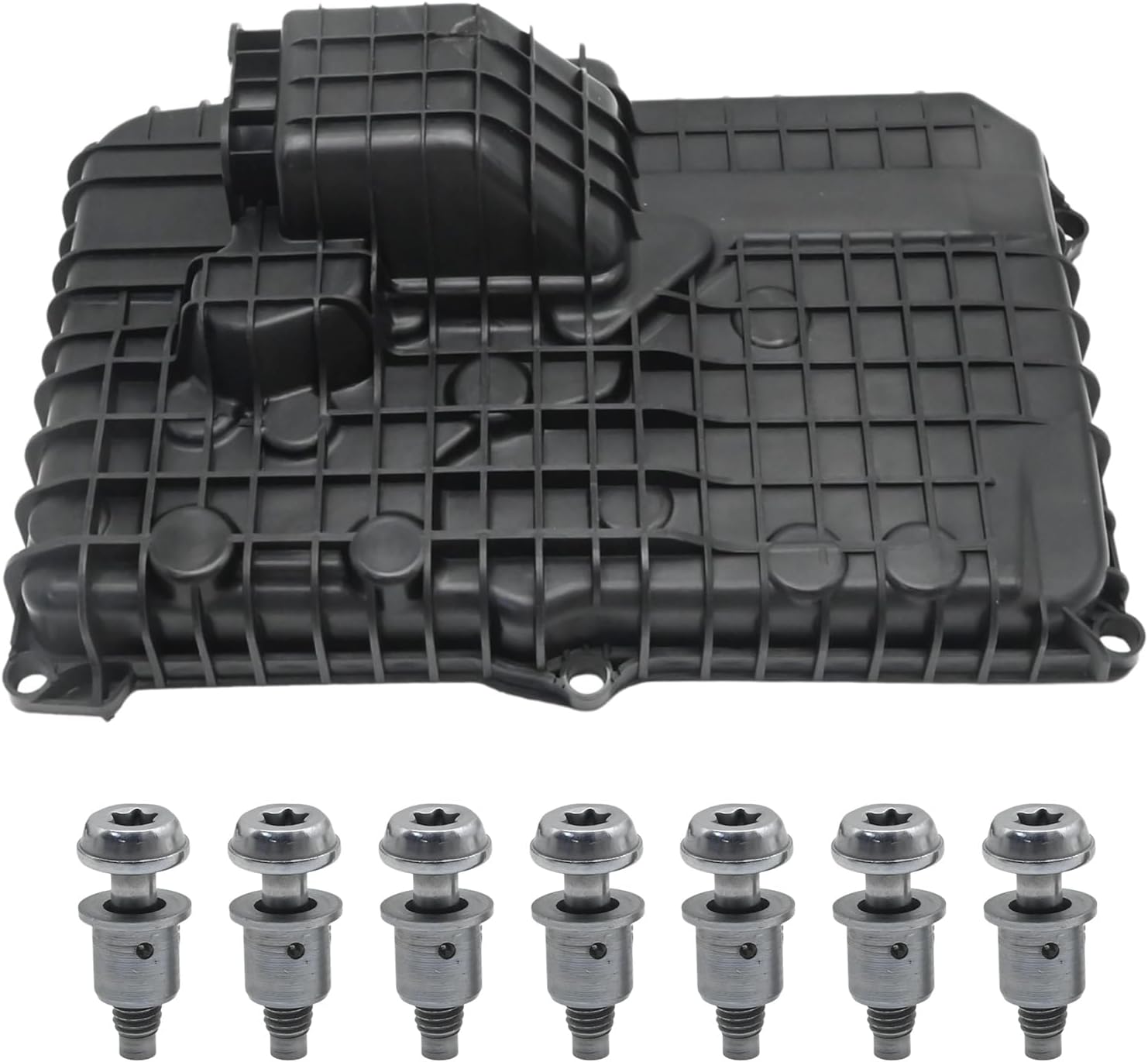 04752951AA Transmission Oil Pan with Drain Plug & Gasket Replacement for Chrysler Pacifica 2017 2018 2019 Replaces 4752920AA 4752951AA